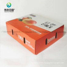 Orange Fruit Packaging Corrugated Paper Printing Carton Box